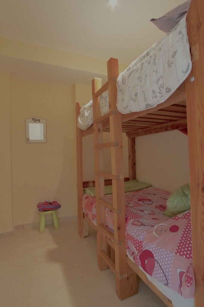Bedroom 5 with bunk beds, perfect for children