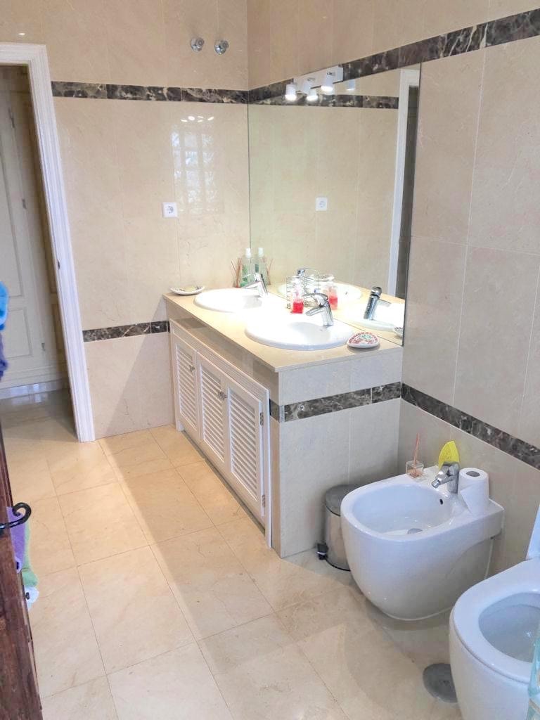Modern bathroom with premium fittings